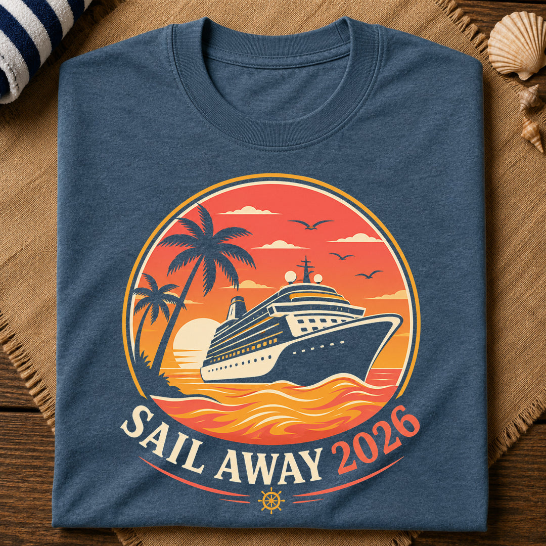 Sail Away 2026 T-Shirt