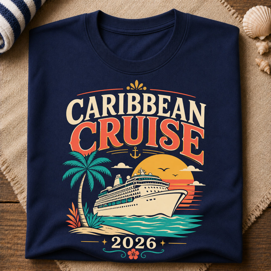 Caribbean Cruise 2026 T-Shirt