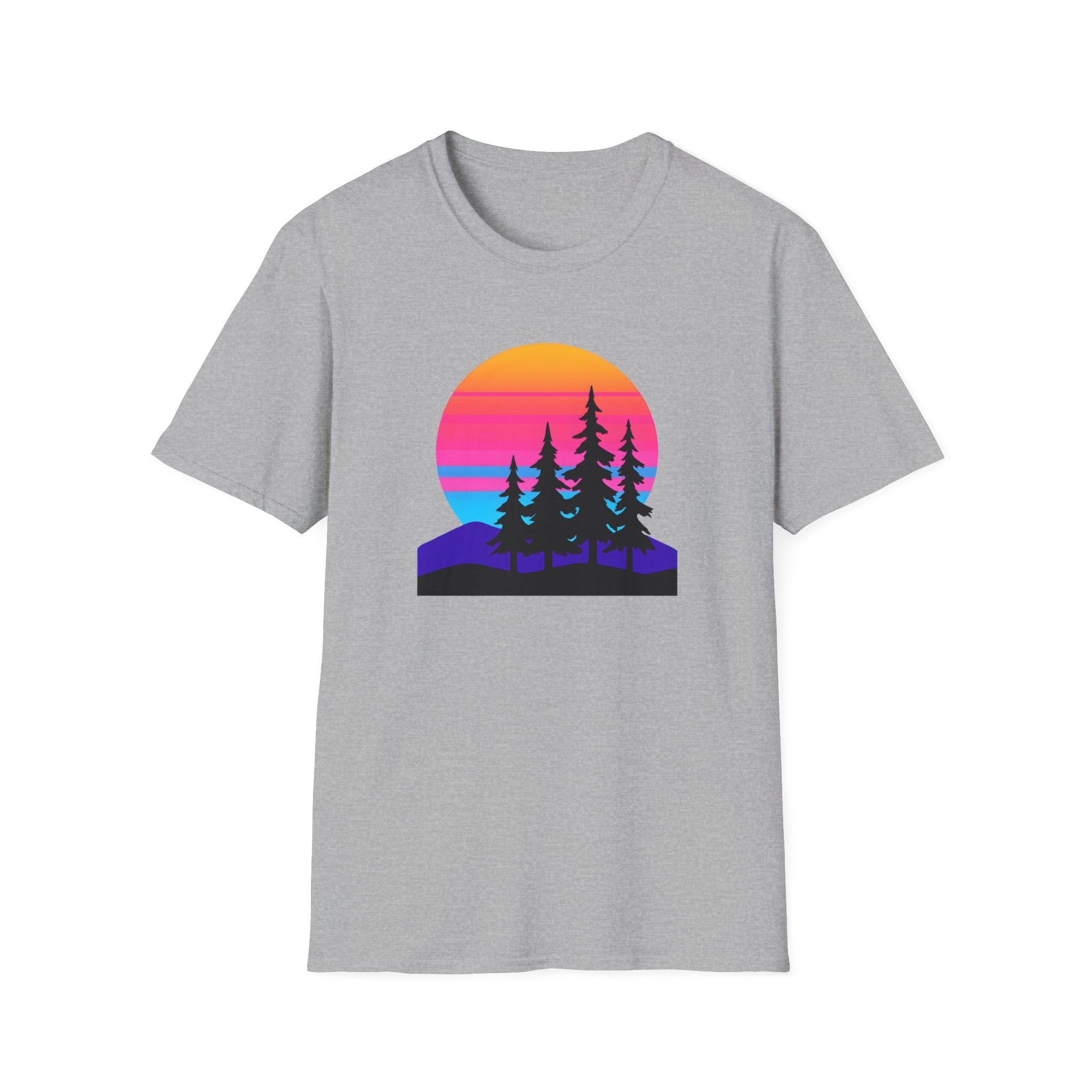 Sunset Pine Silhouettes T-Shirt