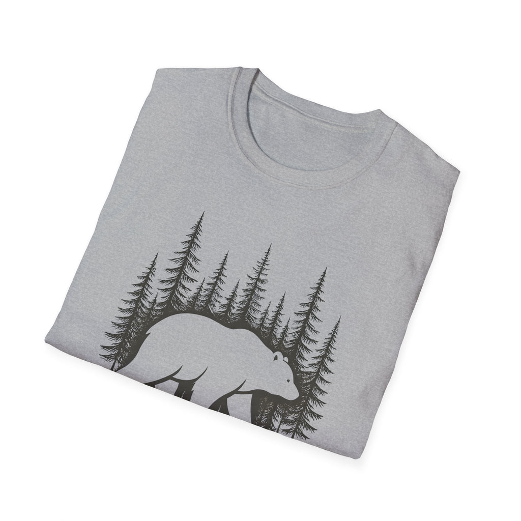 Forest Bear Silhouette T-Shirt
