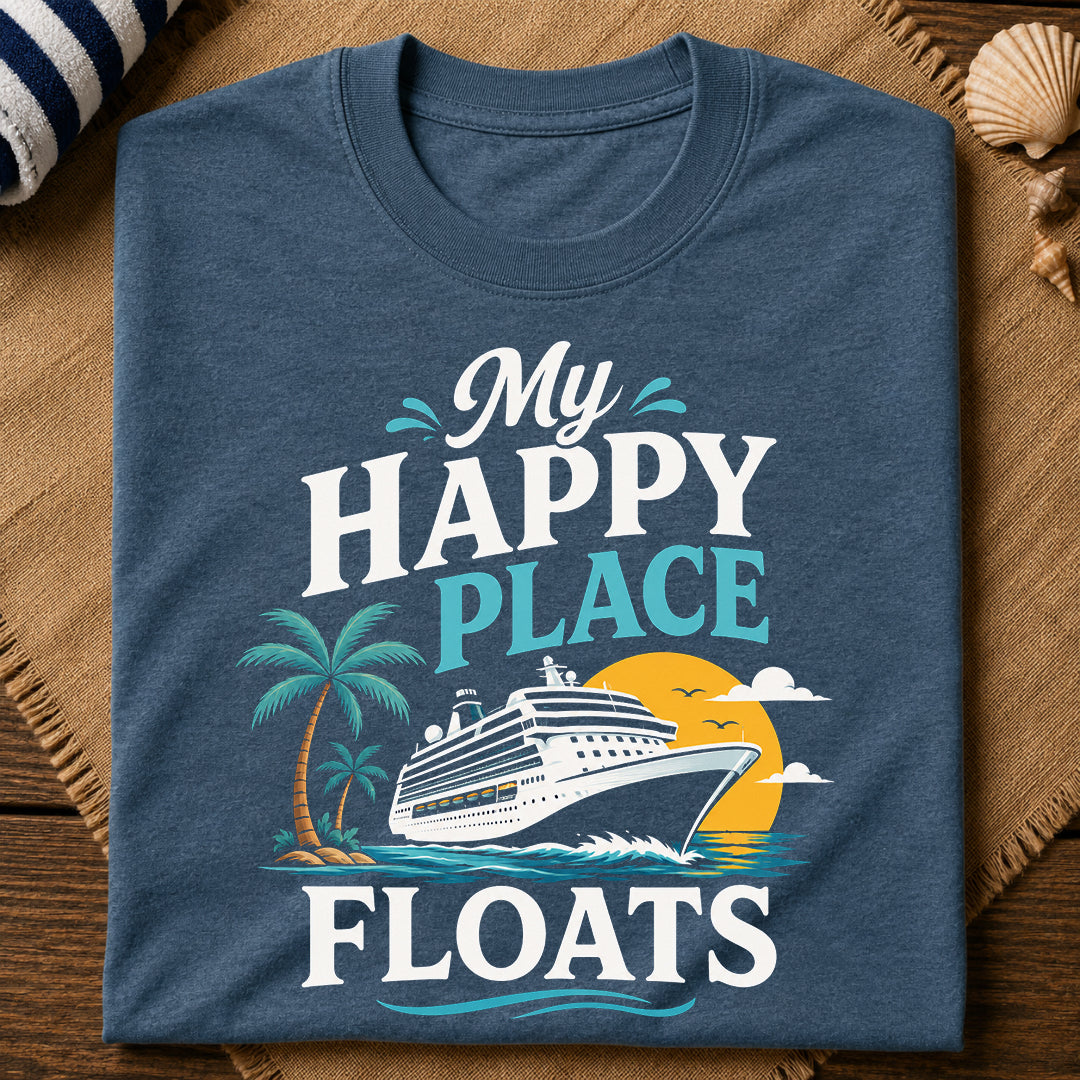 Happy Place Floats T-Shirt
