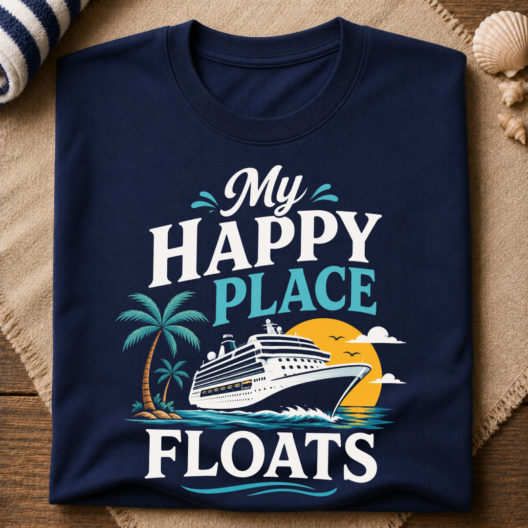 Happy Place Floats T-Shirt
