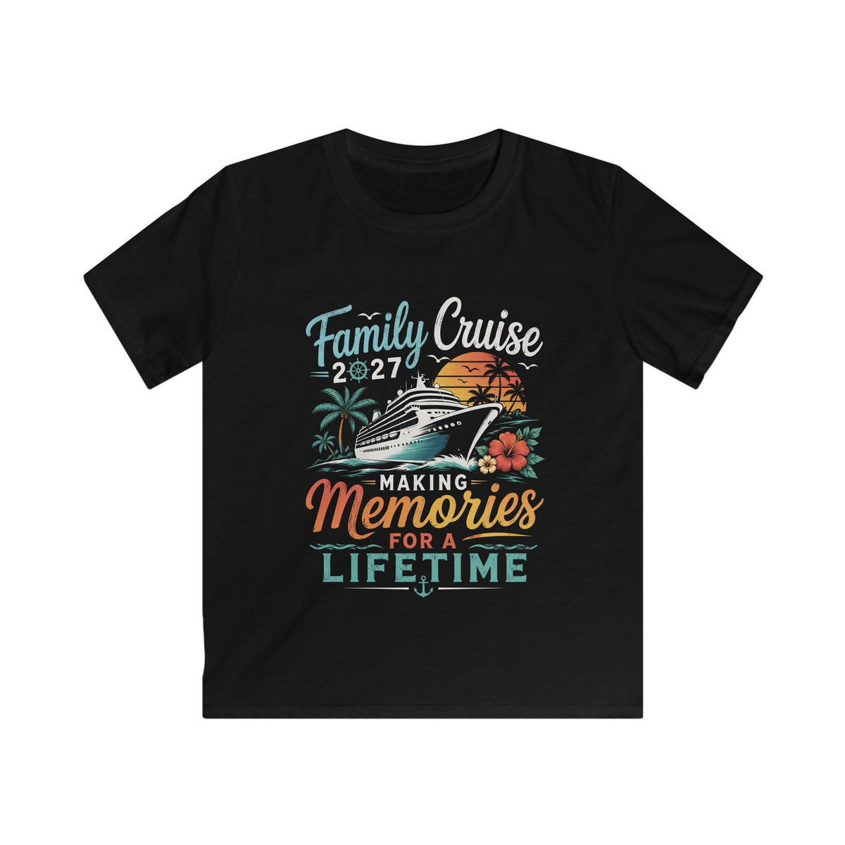 Youth Family Cruise 2027 T-Shirt
