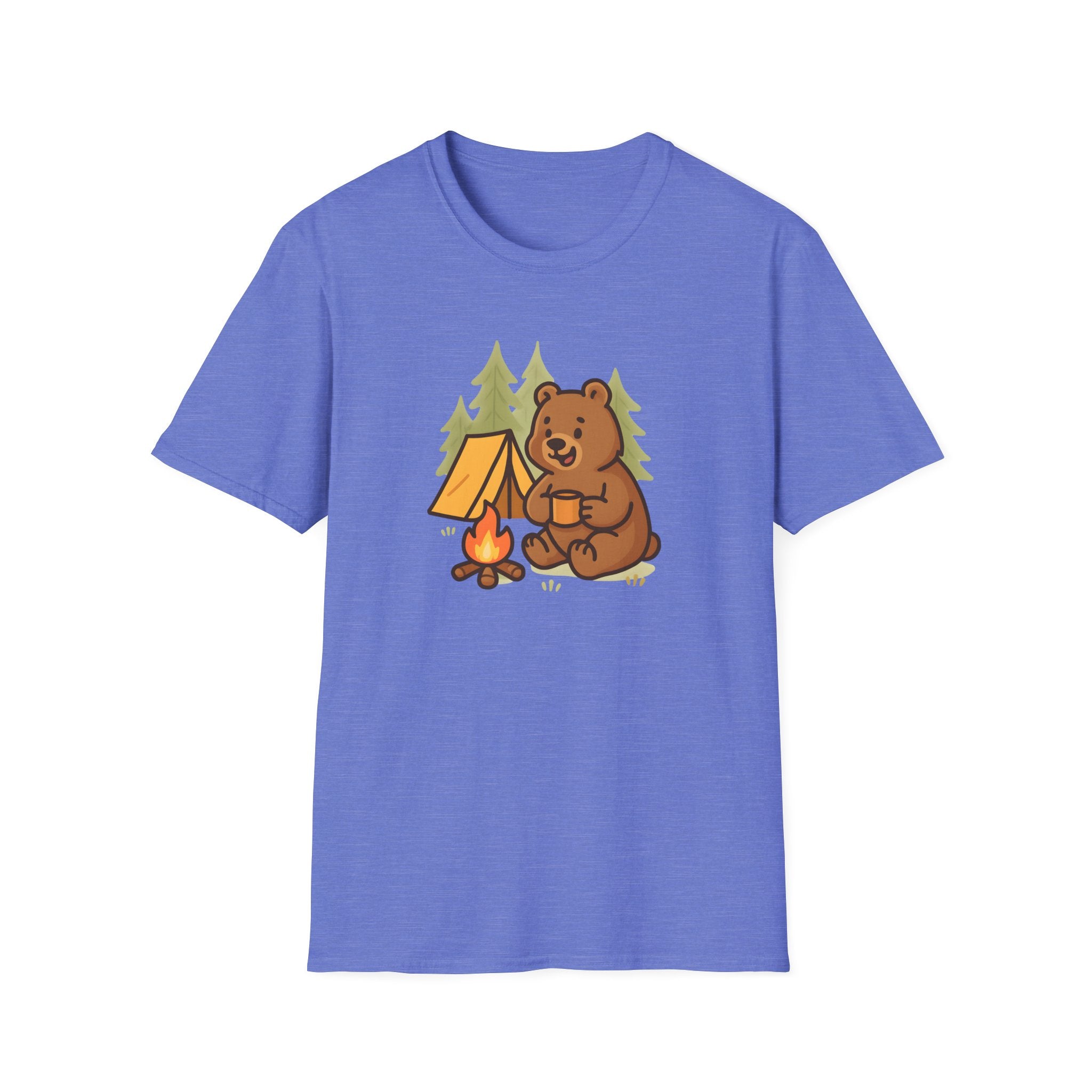 Bear at Campfire T-Shirt