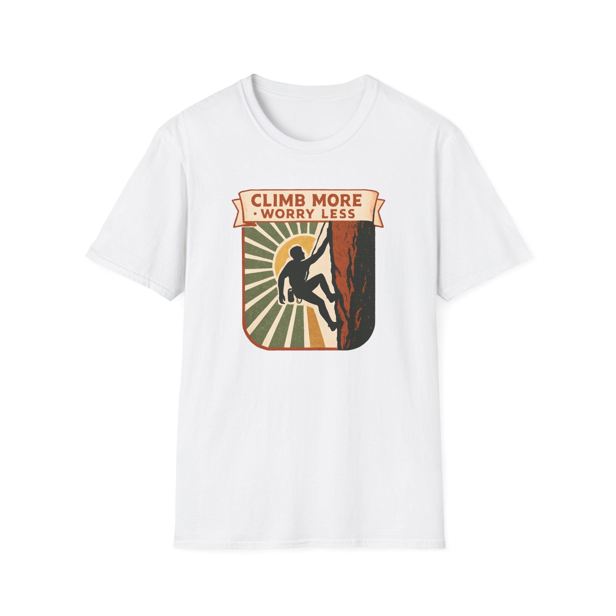 Climb More Worry Less T-Shirt