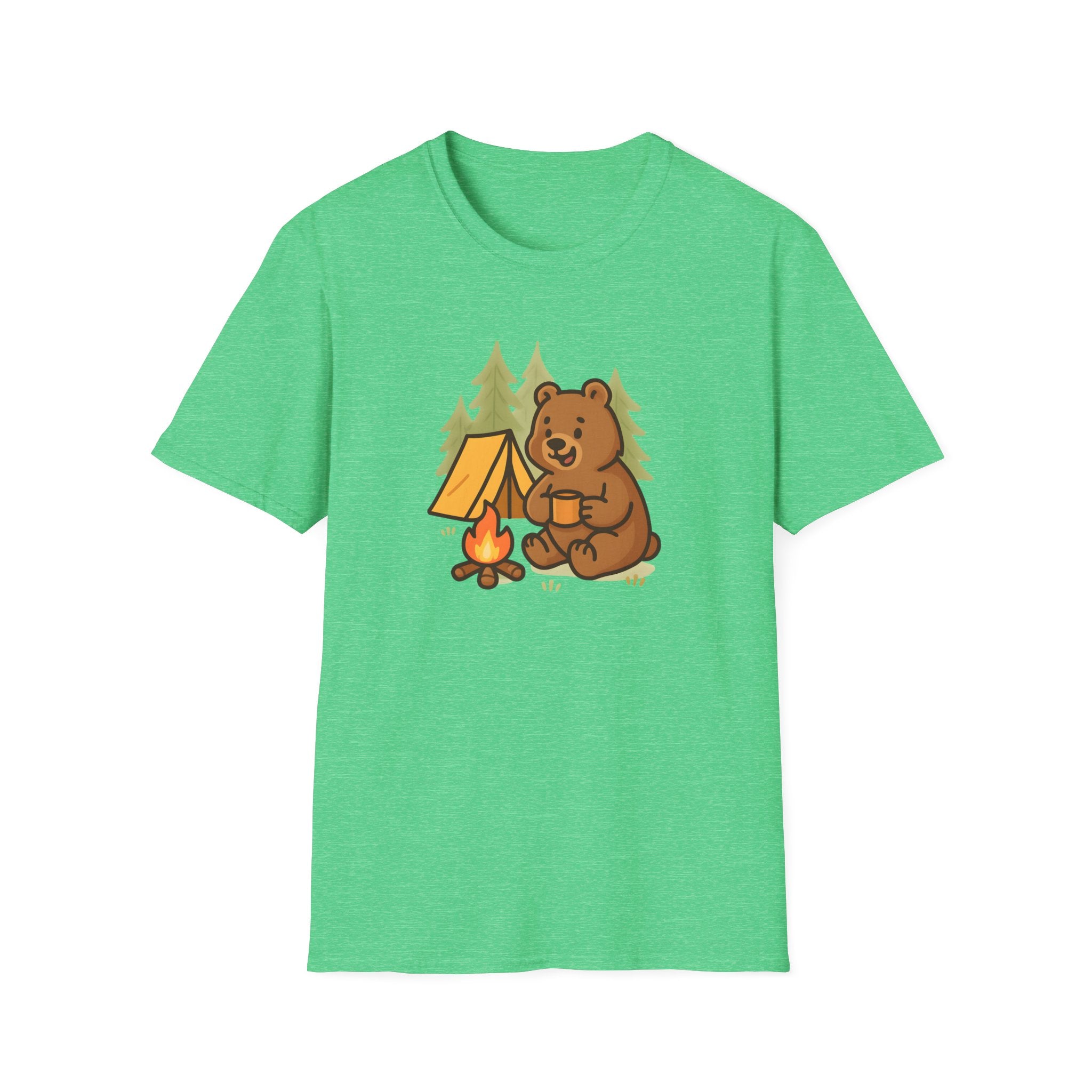 Bear at Campfire T-Shirt