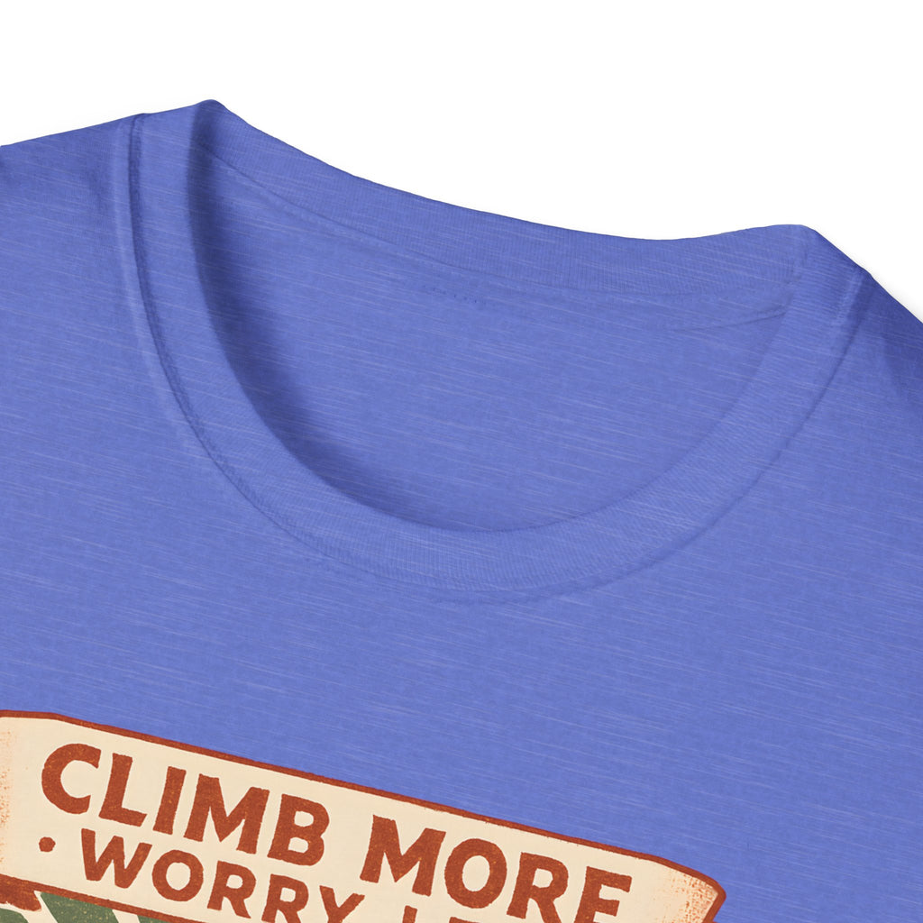 Climb More Worry Less T-Shirt