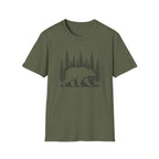 Forest Bear Silhouette T-Shirt