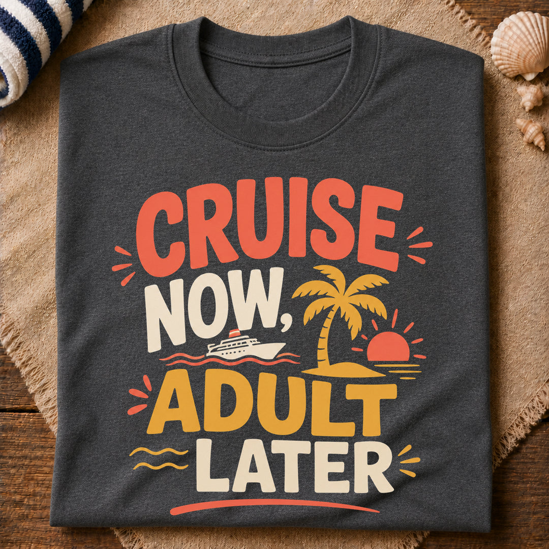 Cruise Now Adult T-Shirt