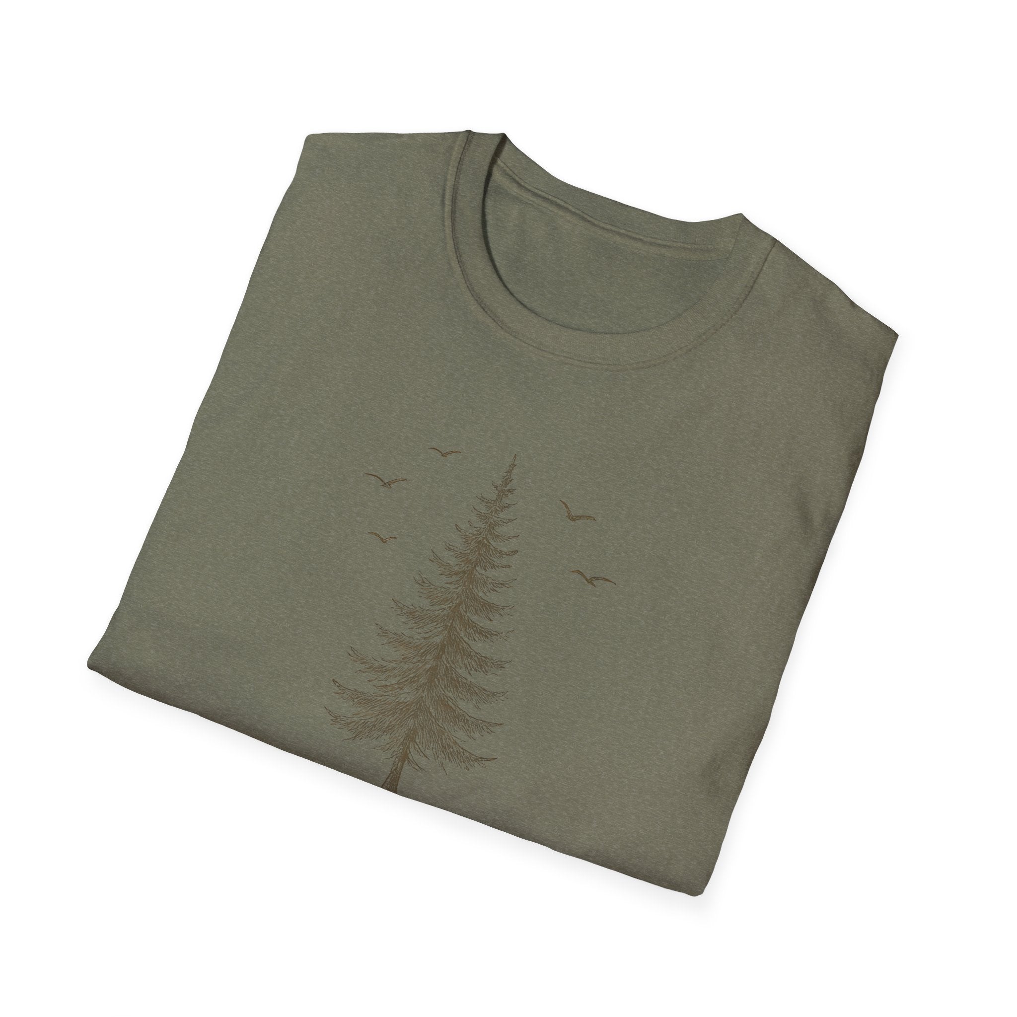 Hilltop tree silhouette T-Shirt