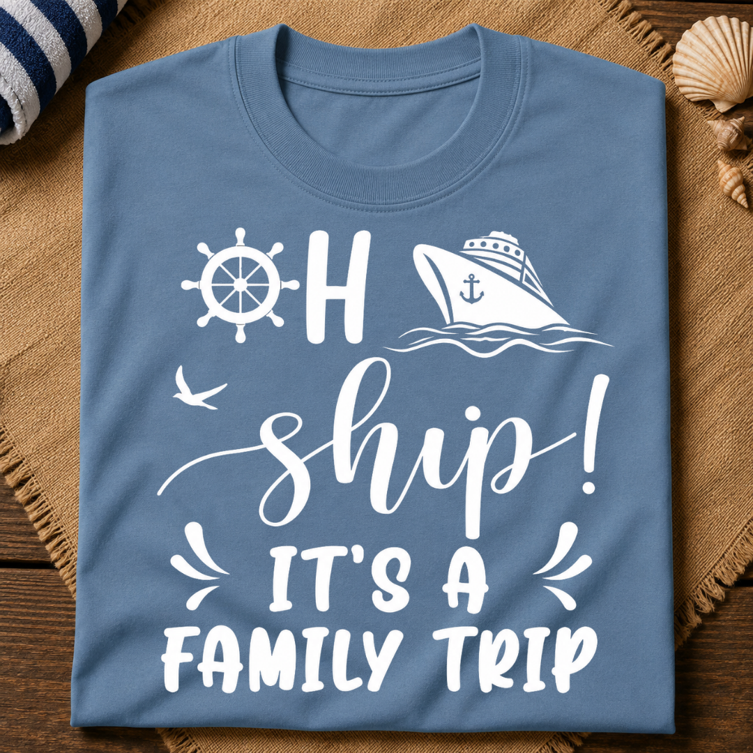 Oh Ship It's A Family Trip T-Shirt
