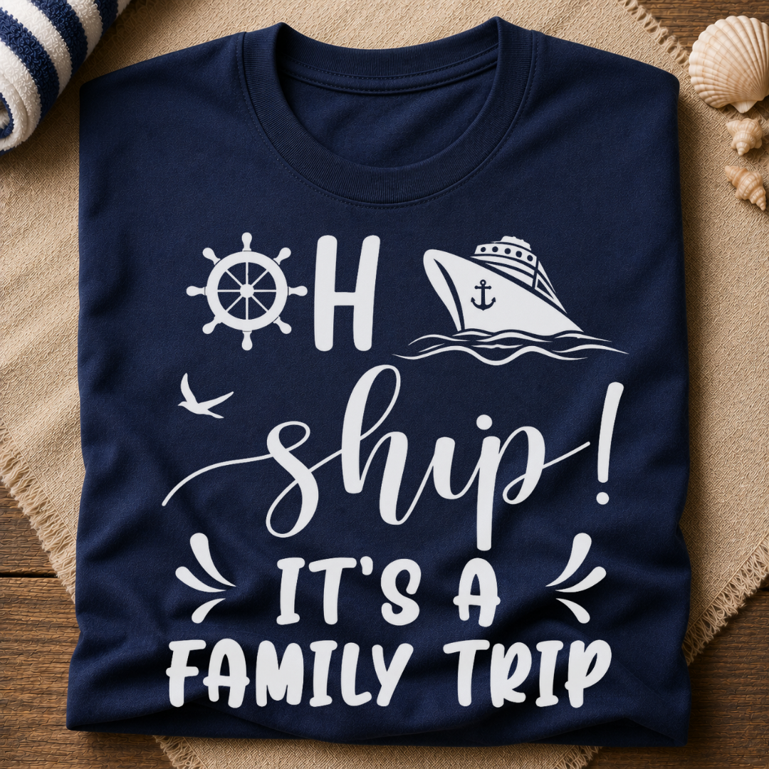 Oh Ship It's A Family Trip T-Shirt
