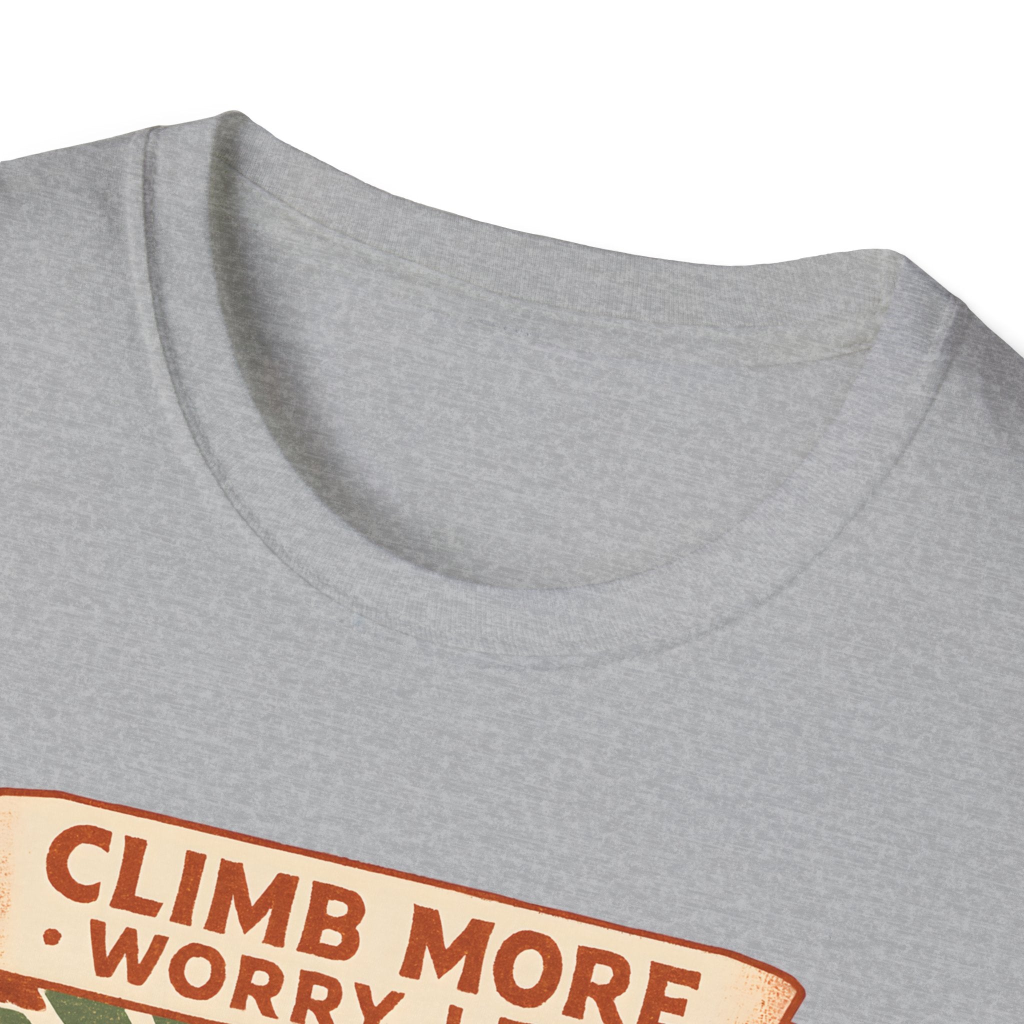Climb More Worry Less T-Shirt