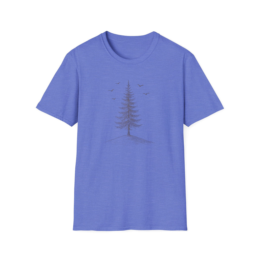 Hilltop tree silhouette T-Shirt