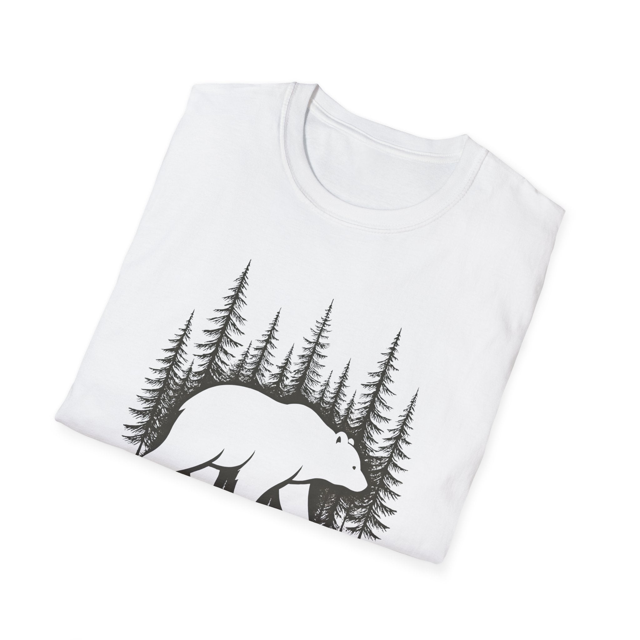 Forest Bear Silhouette T-Shirt