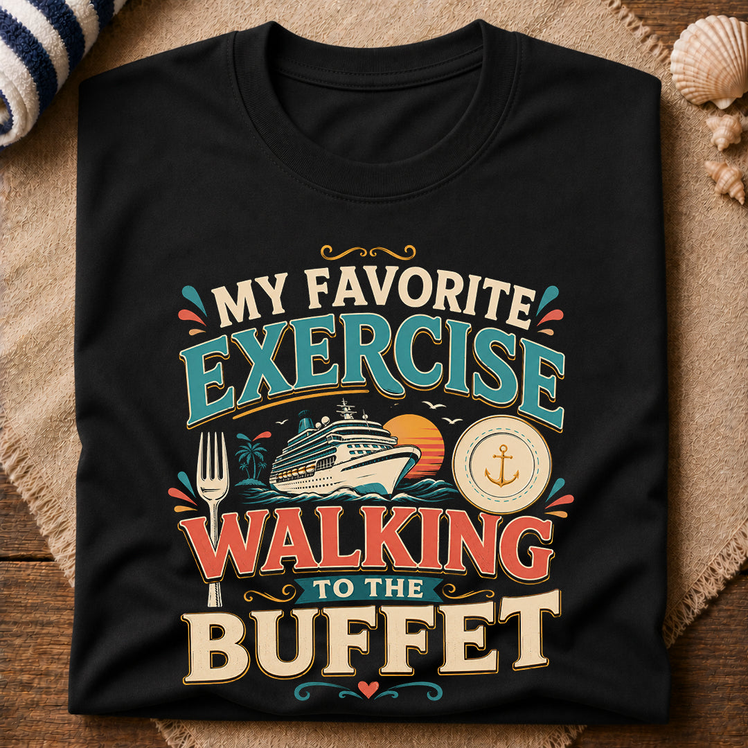 Walking To The Buffet T-Shirt