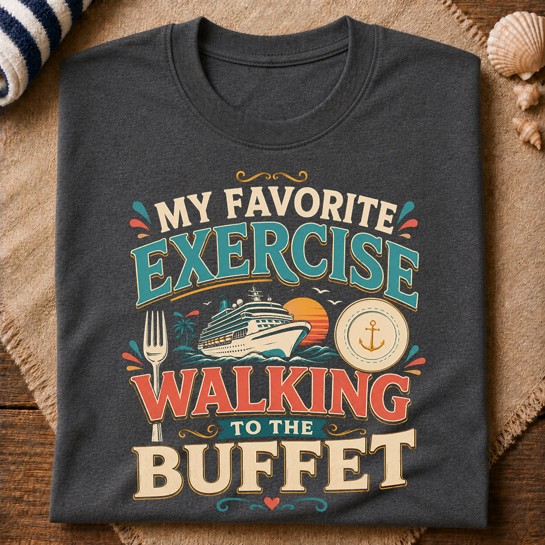 Walking To The Buffet T-Shirt