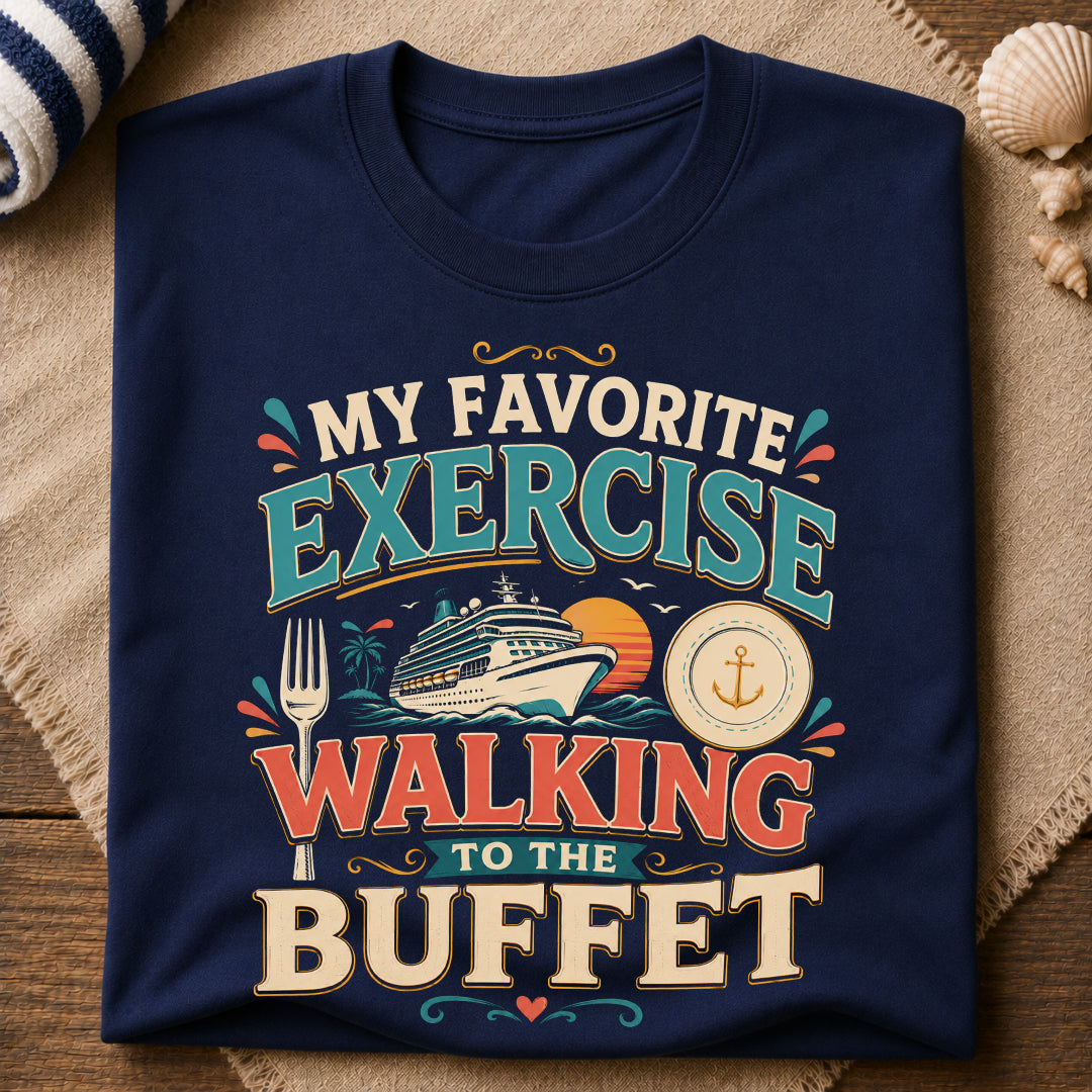 Walking To The Buffet T-Shirt