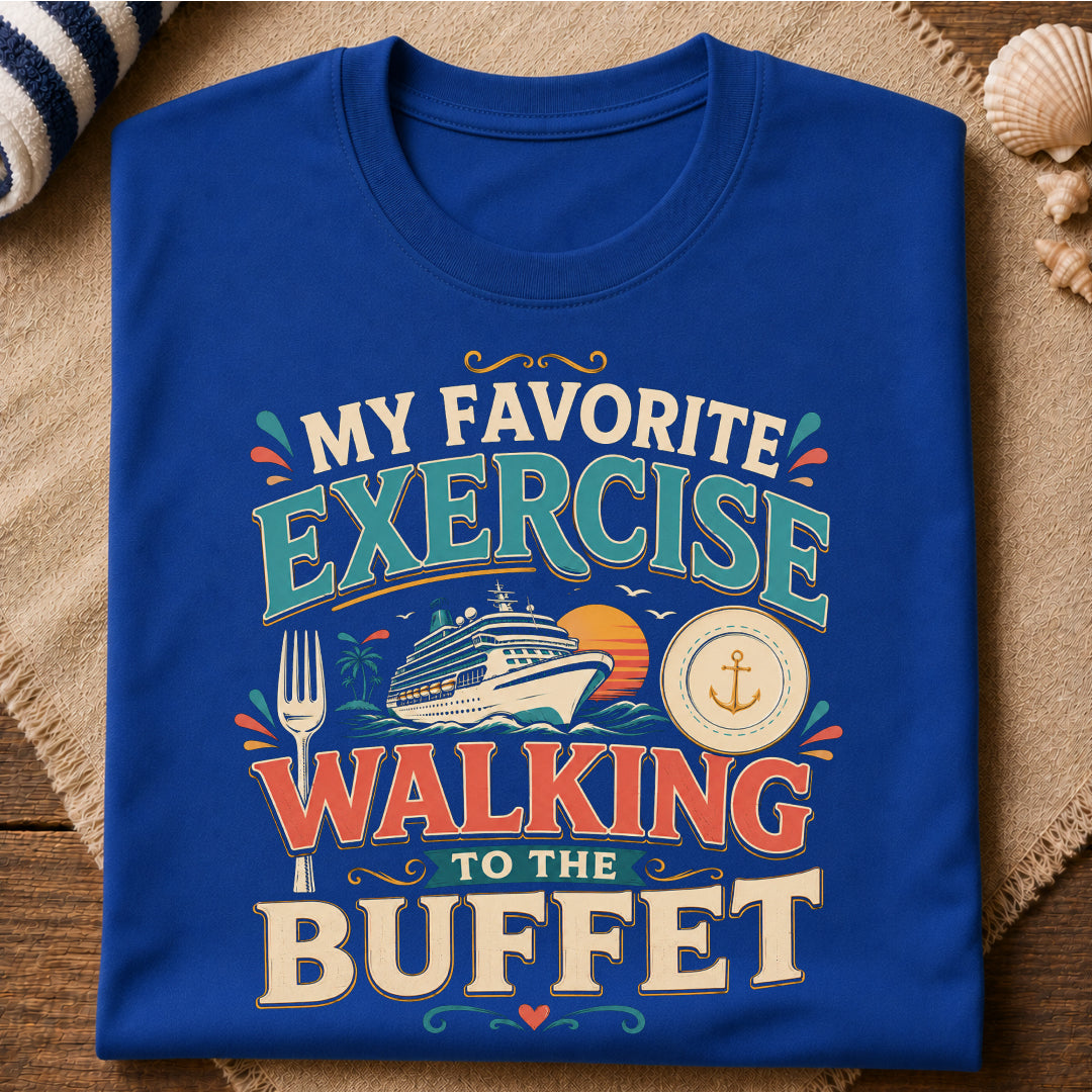 Walking To The Buffet T-Shirt