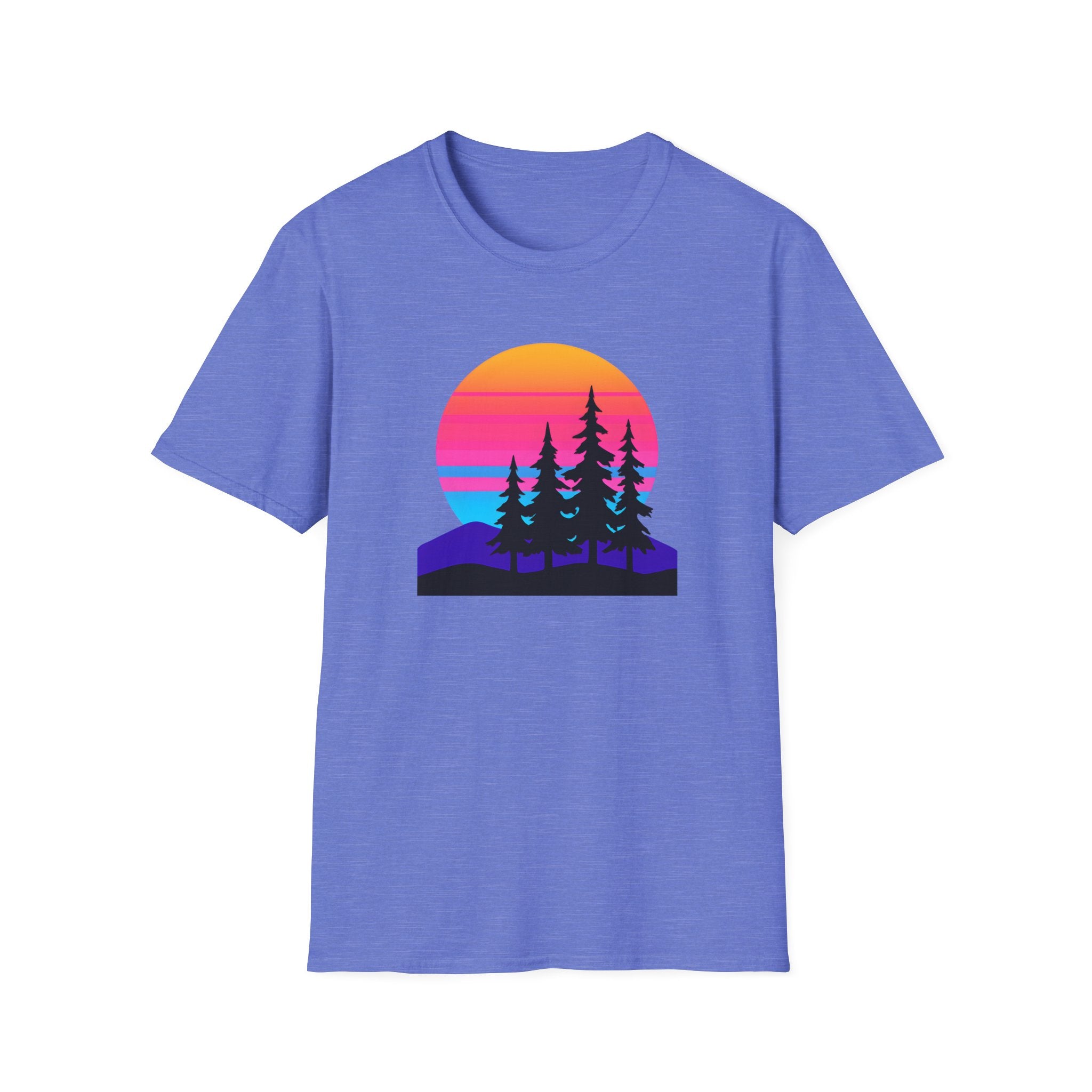 Sunset Pine Silhouettes T-Shirt