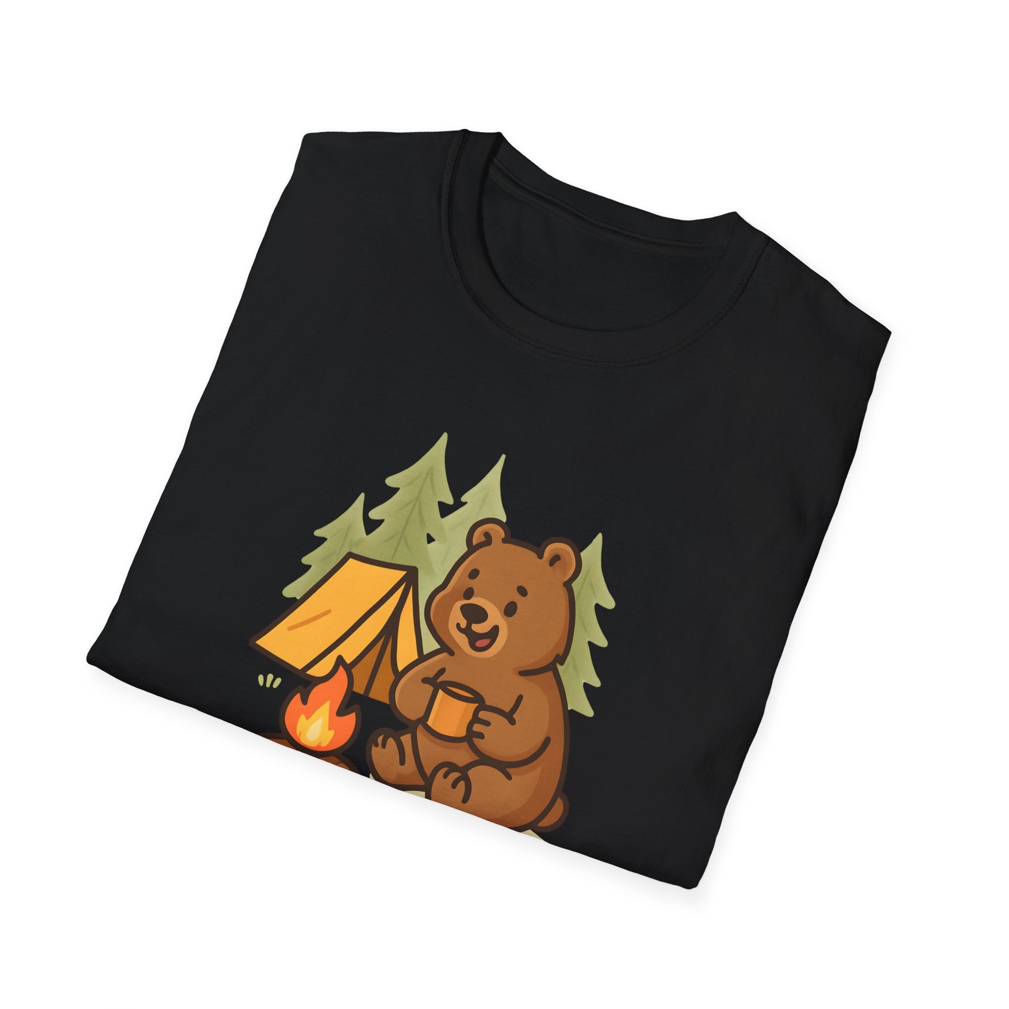 Bear at Campfire T-Shirt