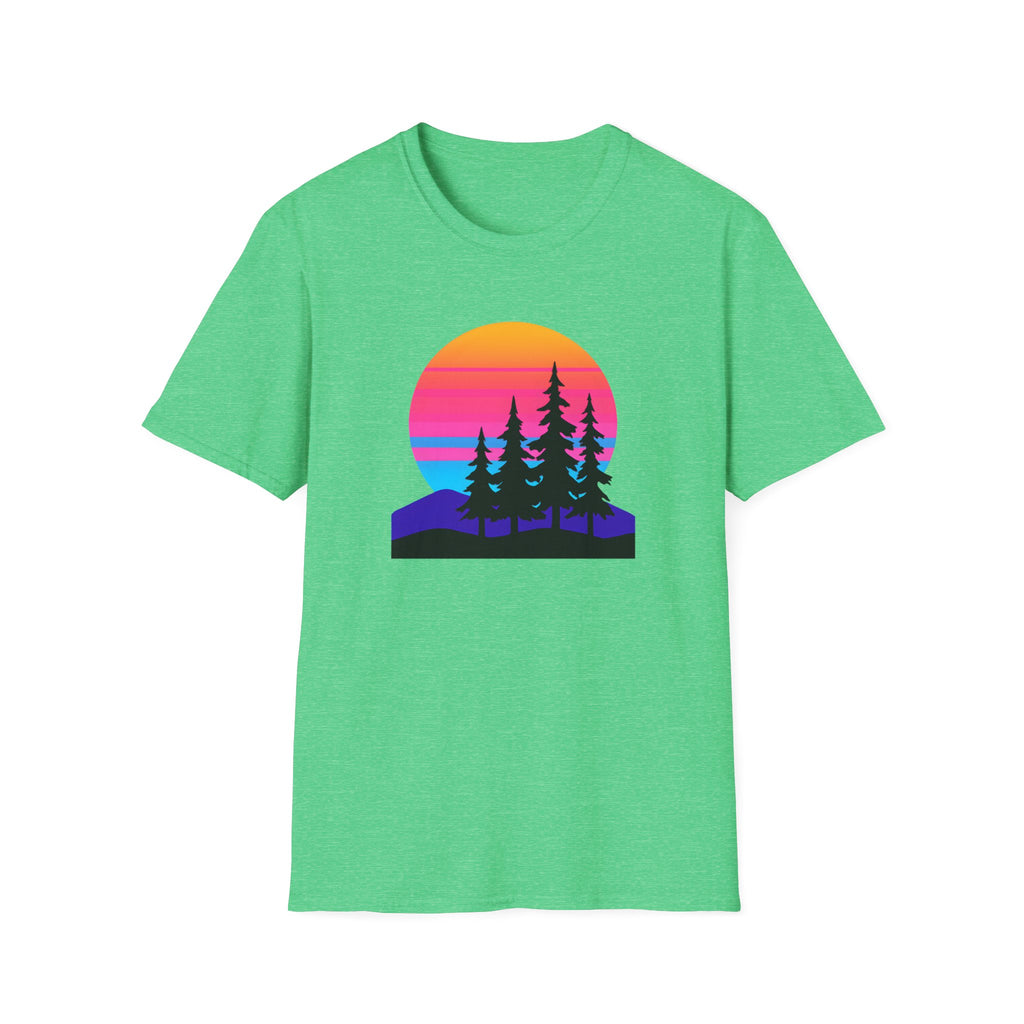 Sunset Pine Silhouettes T-Shirt