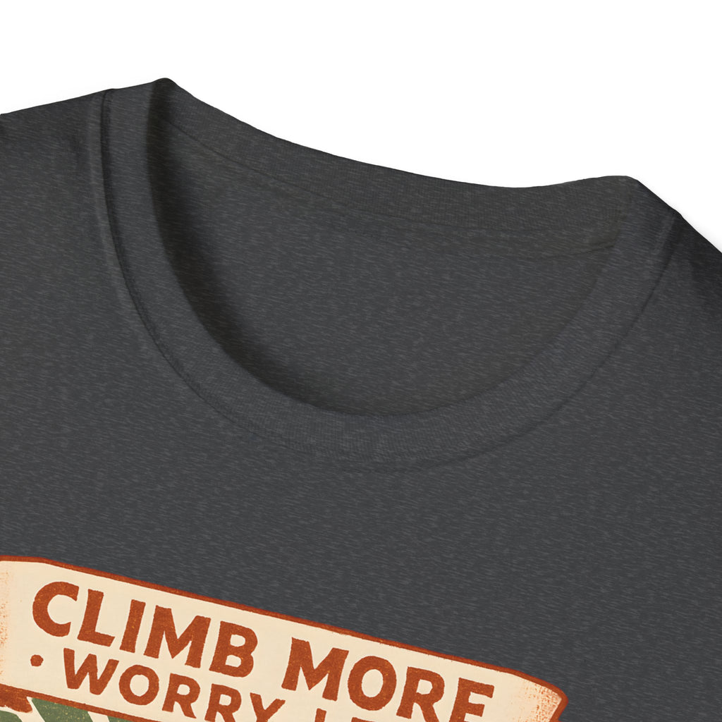 Climb More Worry Less T-Shirt