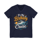 It's My Birthday Cruise V-Neck Tee