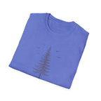 Hilltop tree silhouette T-Shirt