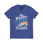 Happy Place Floats V-Neck Tee