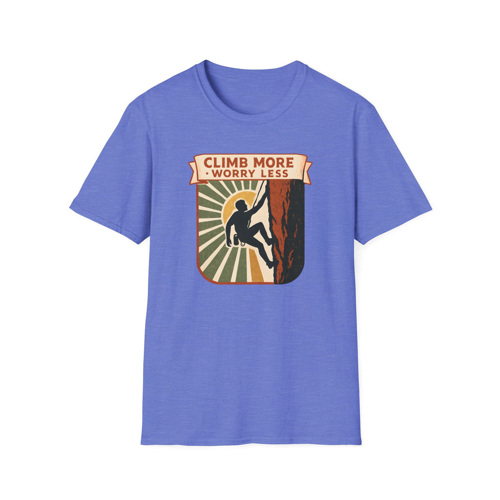 Climb More Worry Less T-Shirt