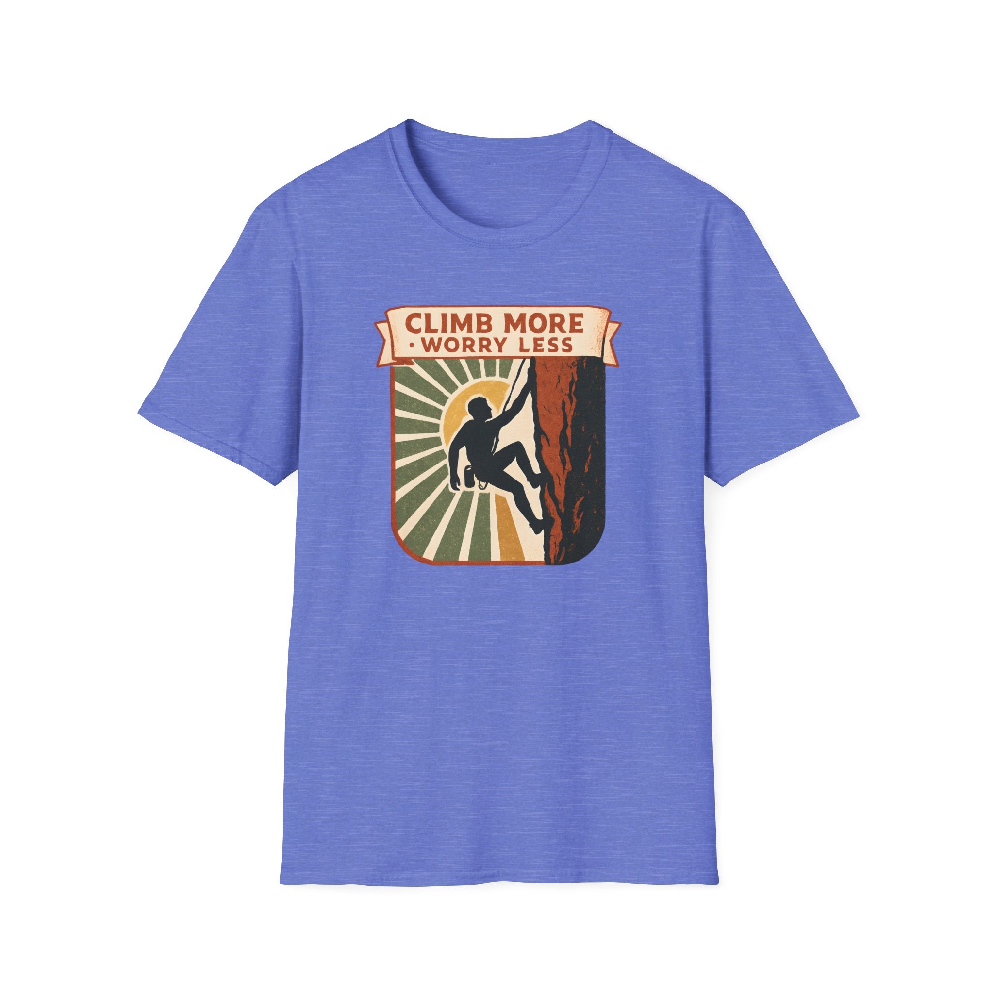 Climb More Worry Less T-Shirt