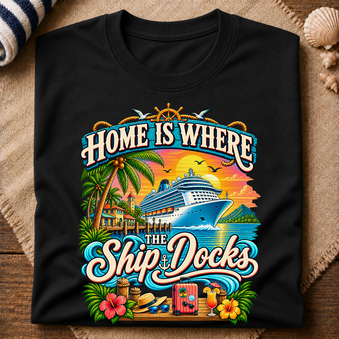 Home Ship Docks T-Shirt