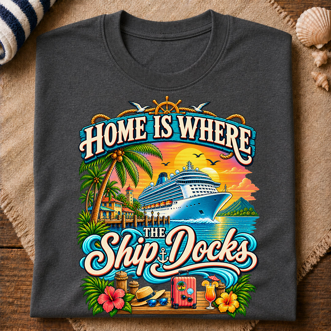 Home Ship Docks T-Shirt