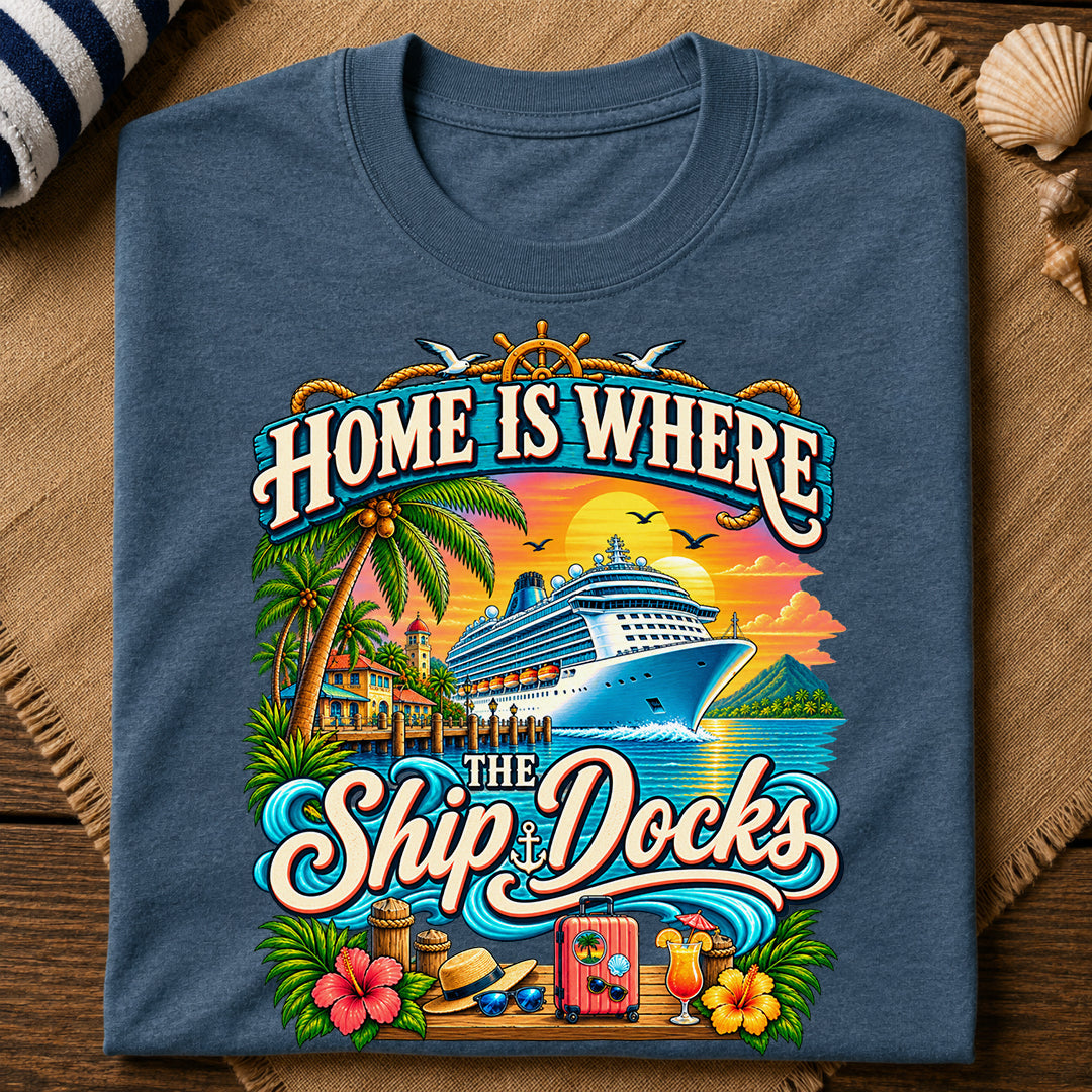 Home Ship Docks T-Shirt