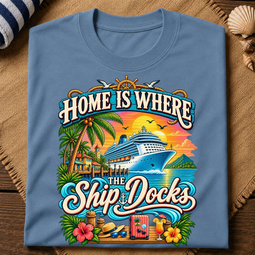 Home Ship Docks T-Shirt