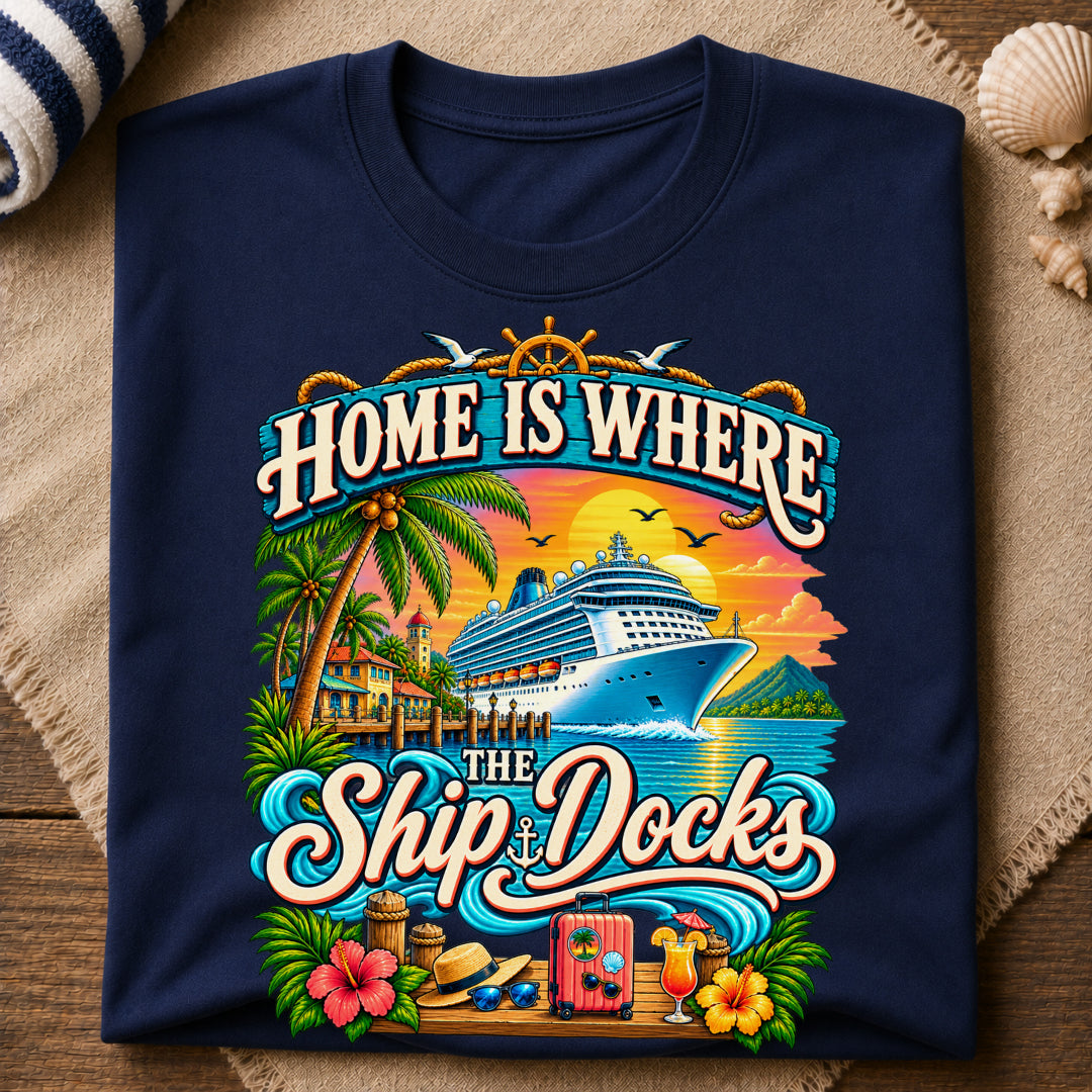 Home Ship Docks T-Shirt