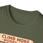 Climb More Worry Less T-Shirt