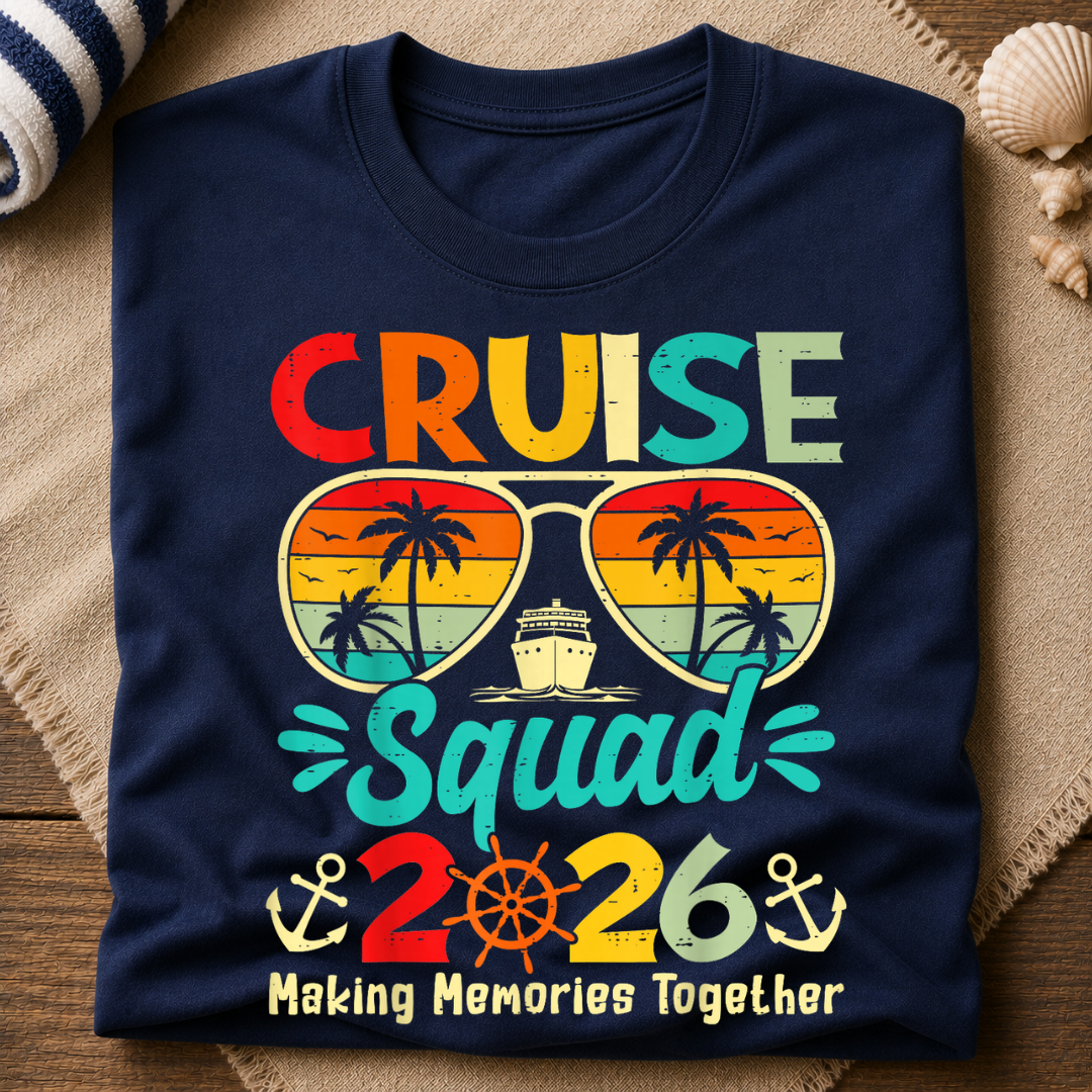 Cruise Squad 2026 T-Shirt