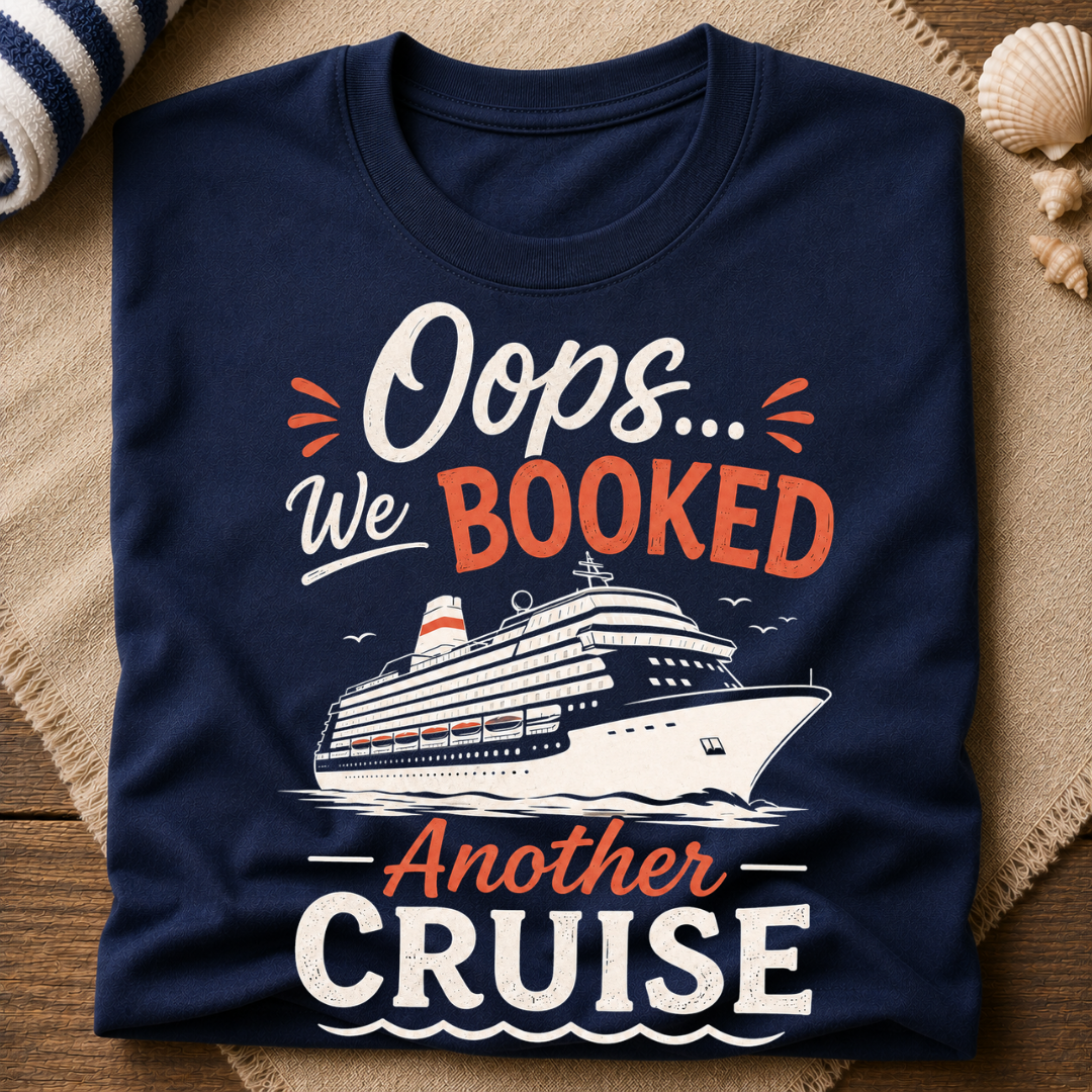 Oops Booked Another Cruise T-Shirt