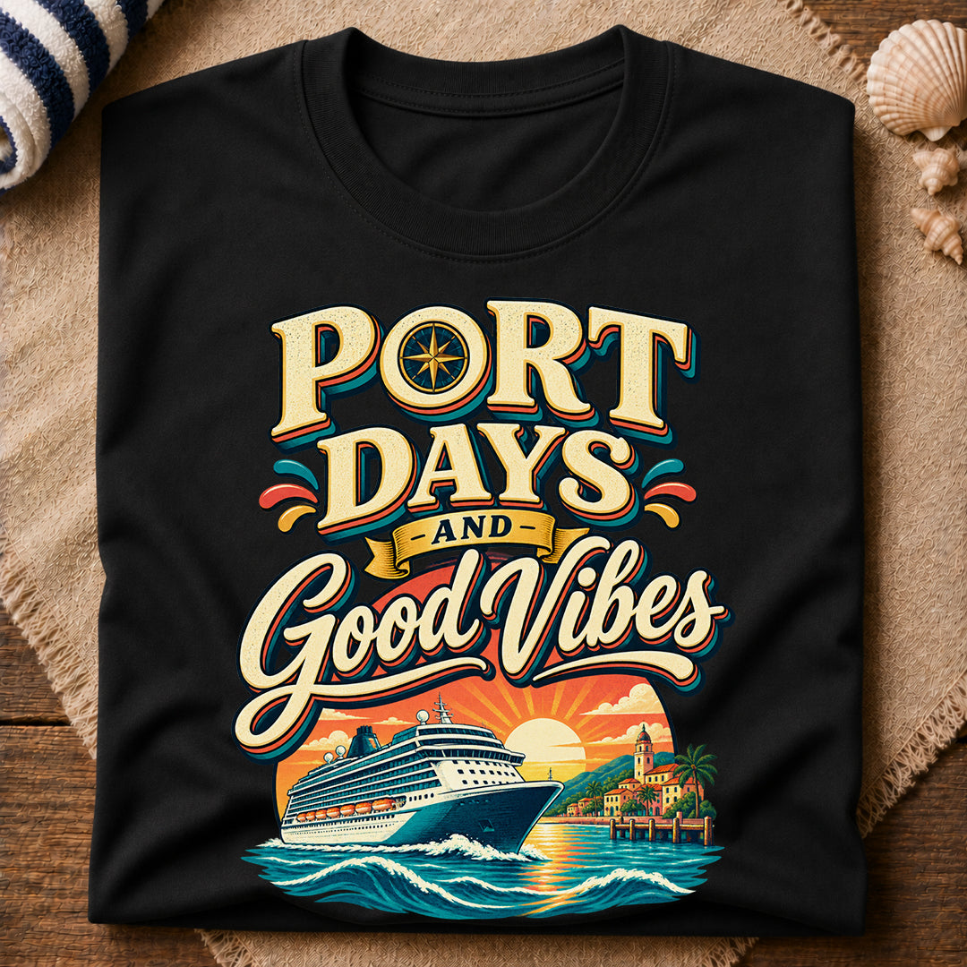 Port Days Good Vibes T-Shirt
