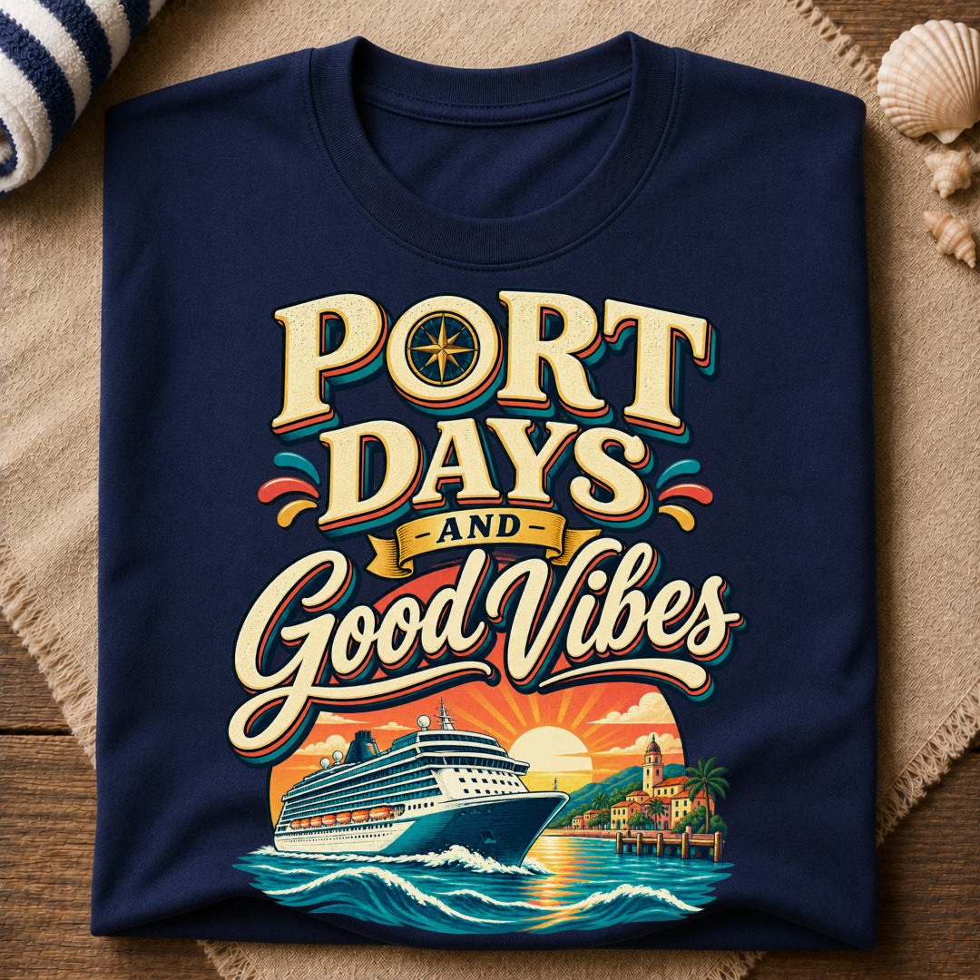 Port Days Good Vibes T-Shirt