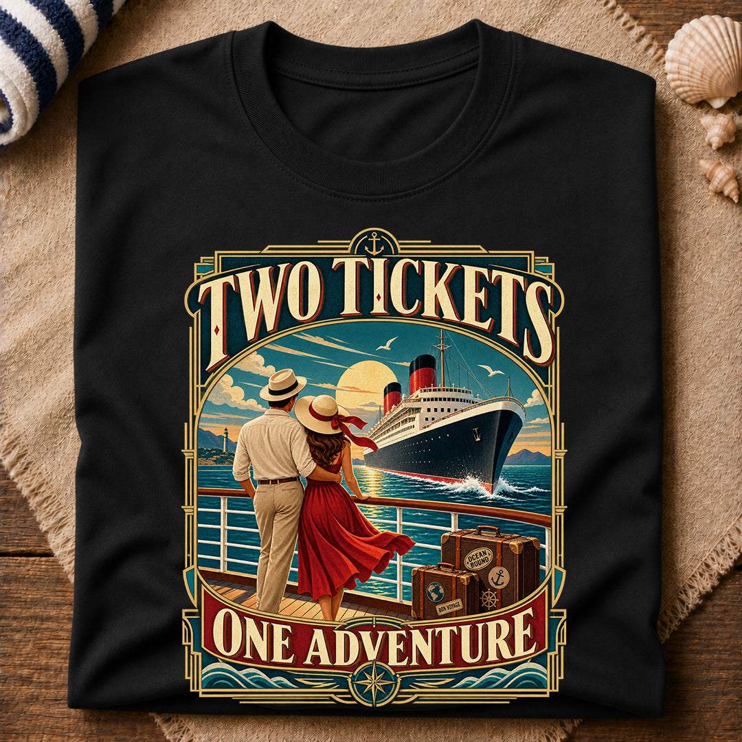 Two Tickets One Adventure T-Shirt