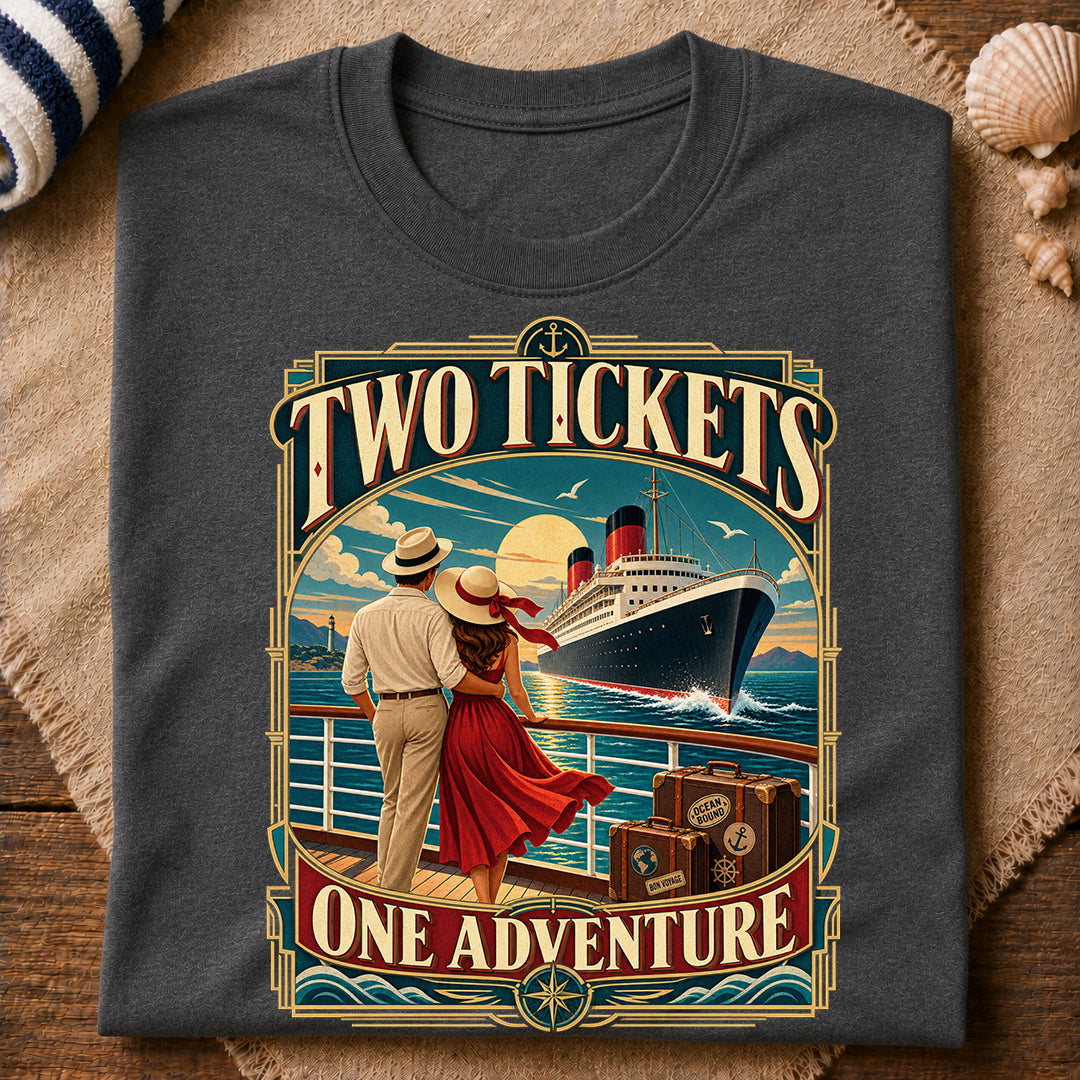 Two Tickets One Adventure T-Shirt