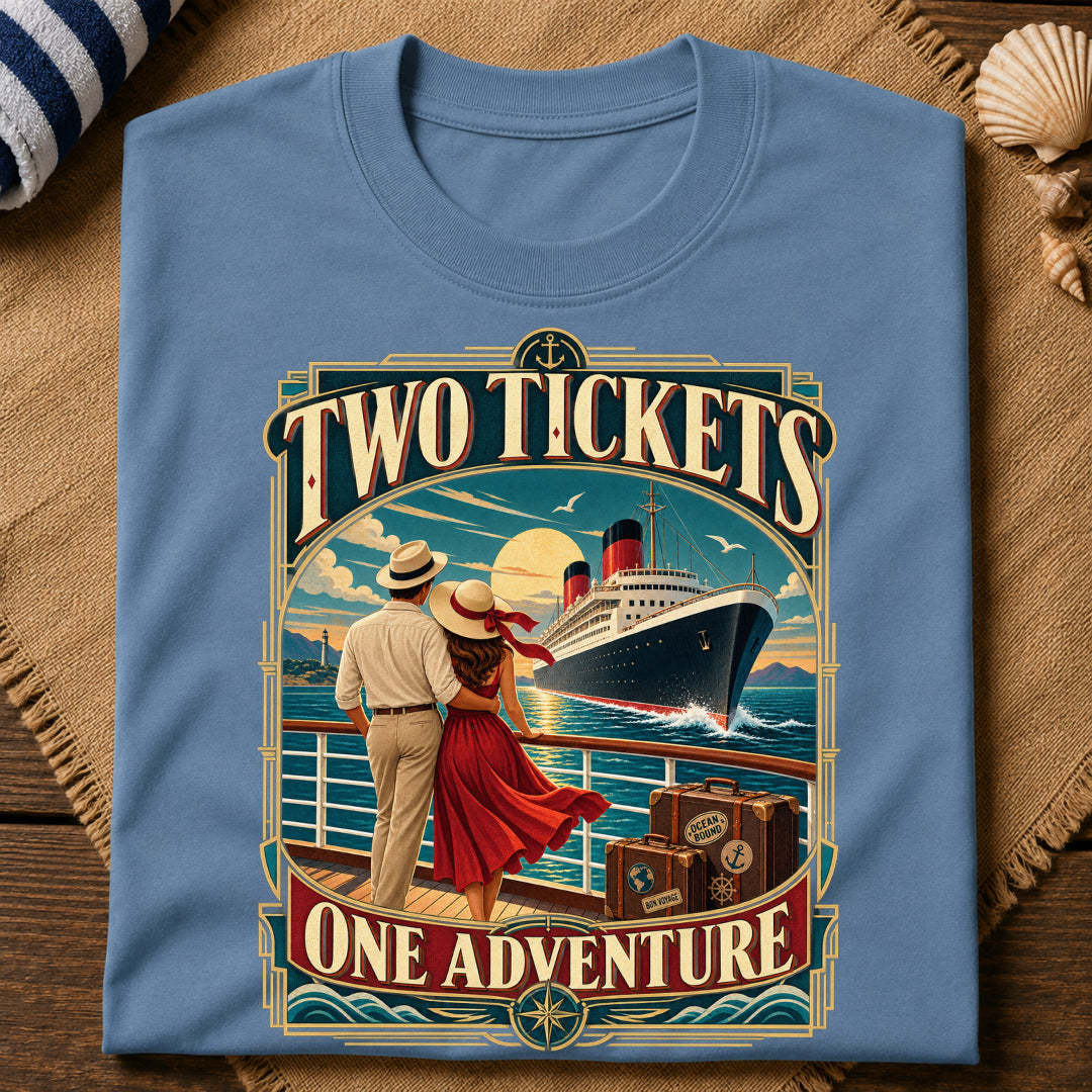 Two Tickets One Adventure T-Shirt