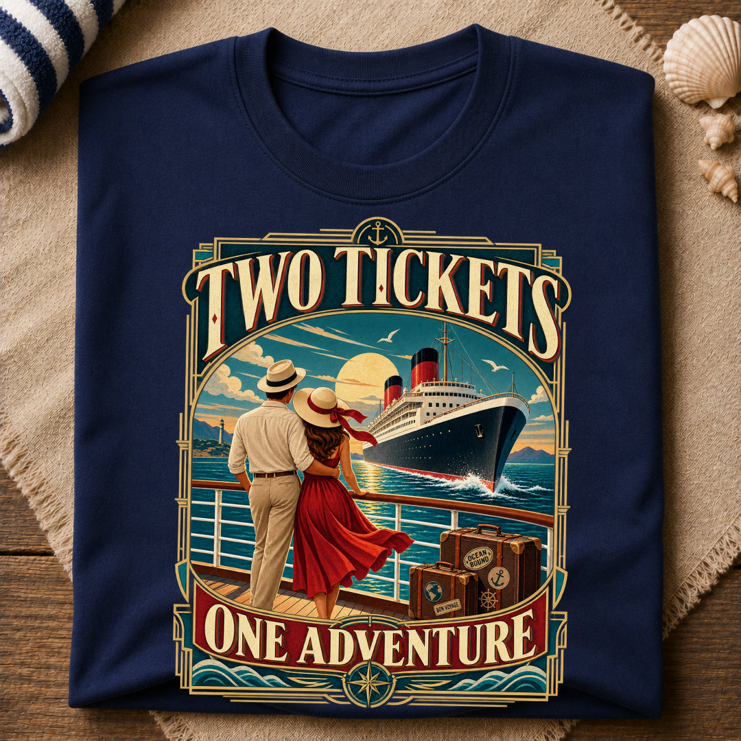 Two Tickets One Adventure T-Shirt