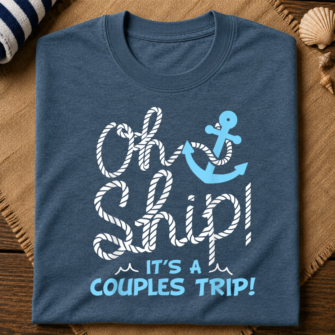 Oh Ship Couples Trip T-Shirt