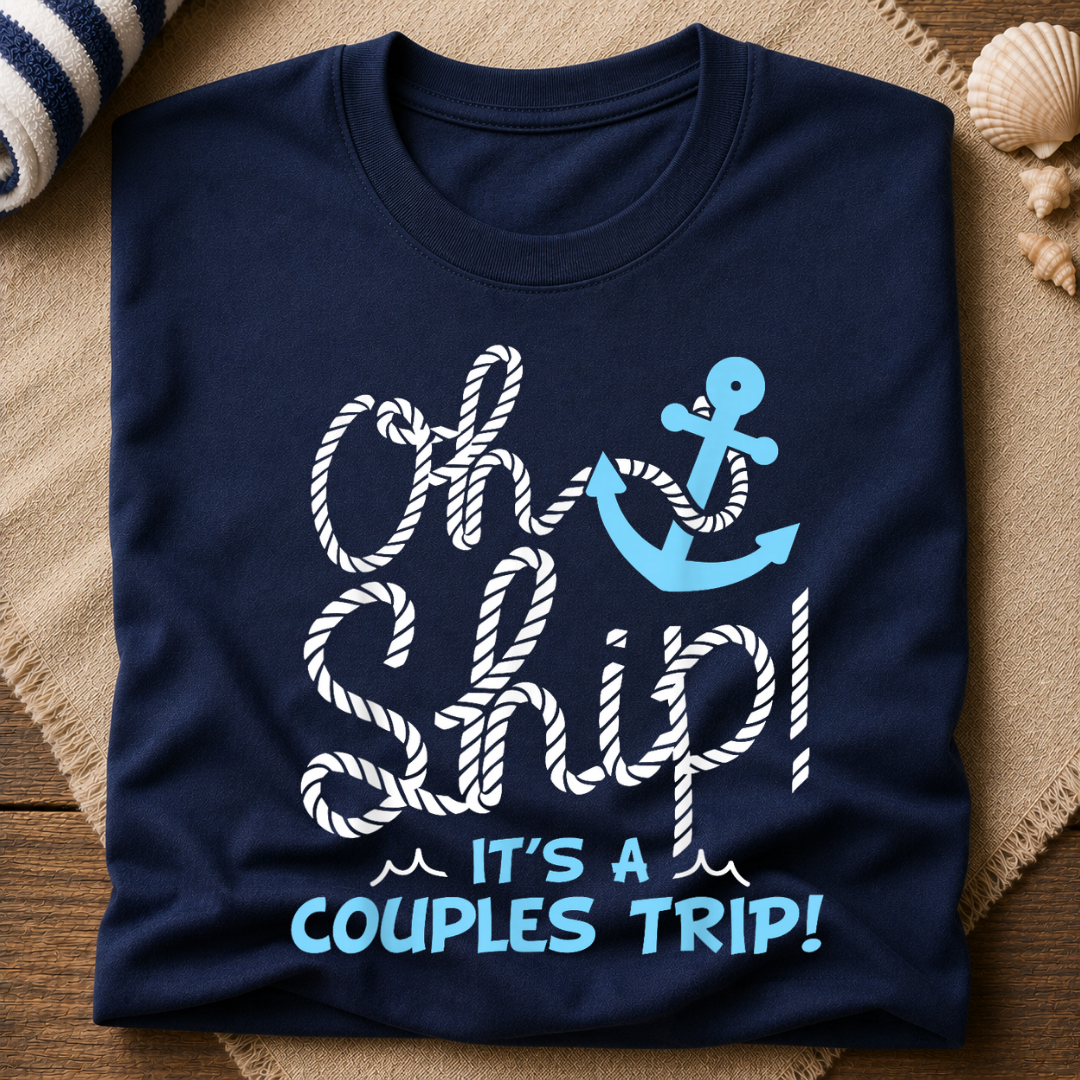 Oh Ship Couples Trip T-Shirt