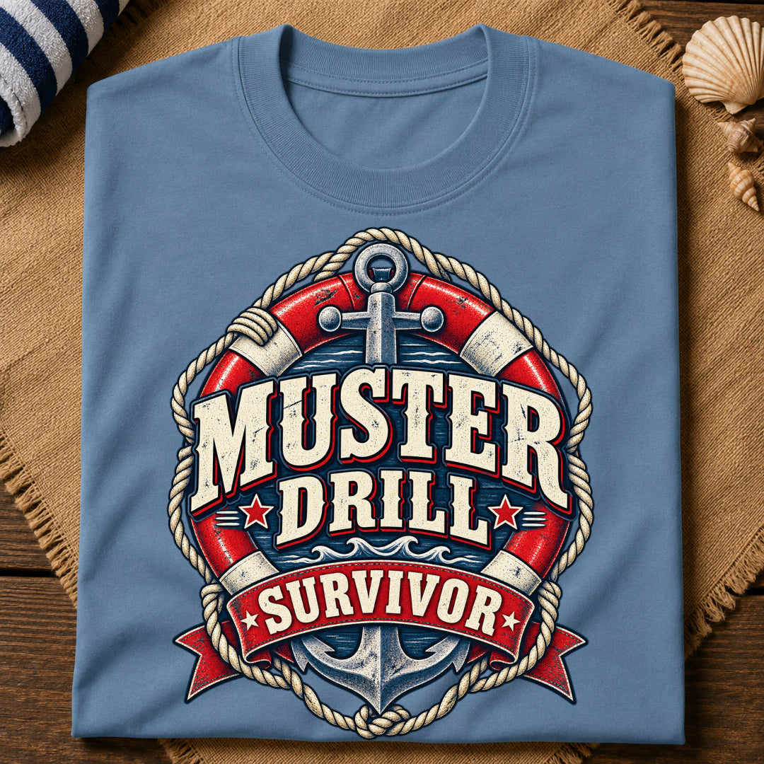 Muster Drill Survivor T-Shirt
