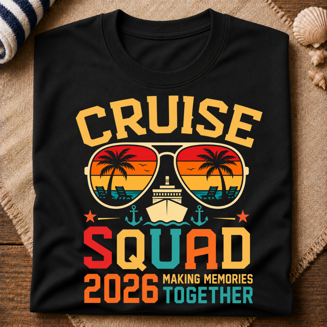 Cruise Squad 2026 T-Shirt